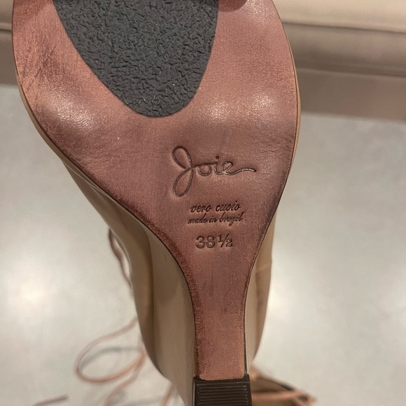 Beautiful, never-worn lace up boots from Joie. - Picture 3 of 3